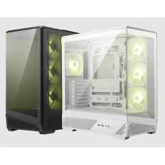 MSI MAG PANO 130R PZ TEMPERLİ CAM 3X120MM REVERSE ARGB 1X120MM ARGB FAN ATX PANORAMİK GAMİNG BİLGİSAYAR KASASI