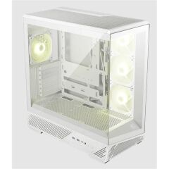 MSI MAG PANO 130R PZ TEMPERLİ CAM 3X120MM REVERSE ARGB 1X120MM ARGB FAN ATX PANORAMİK GAMİNG BİLGİSAYAR KASASI