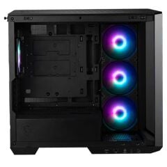 MSI MAG PANO M100R PZ B65 TEMPERLİ CAM 3X120MM 1X120MM ARGB FAN 650W BRONZ PANORAMİK SİYAH KASA