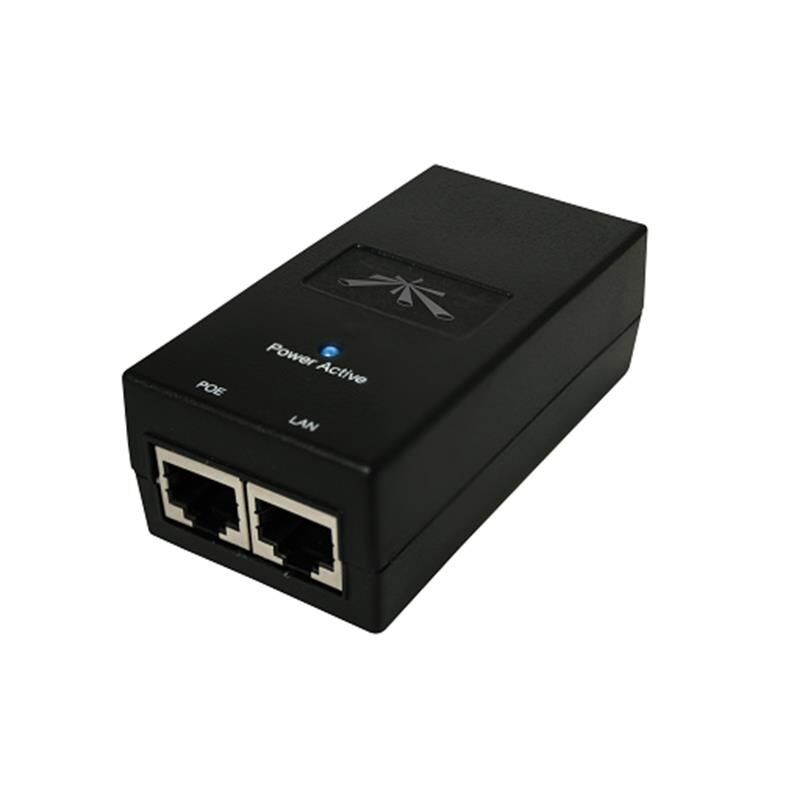 UBIQUITI POE-48-24W-G 48VOLT 24WATT GIGABIT PORT POE ADAPTÖR