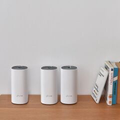 TP-LINK DECO E4 1200MBPS MESH WI-FI SİSTEMİ (ÜÇLÜ)