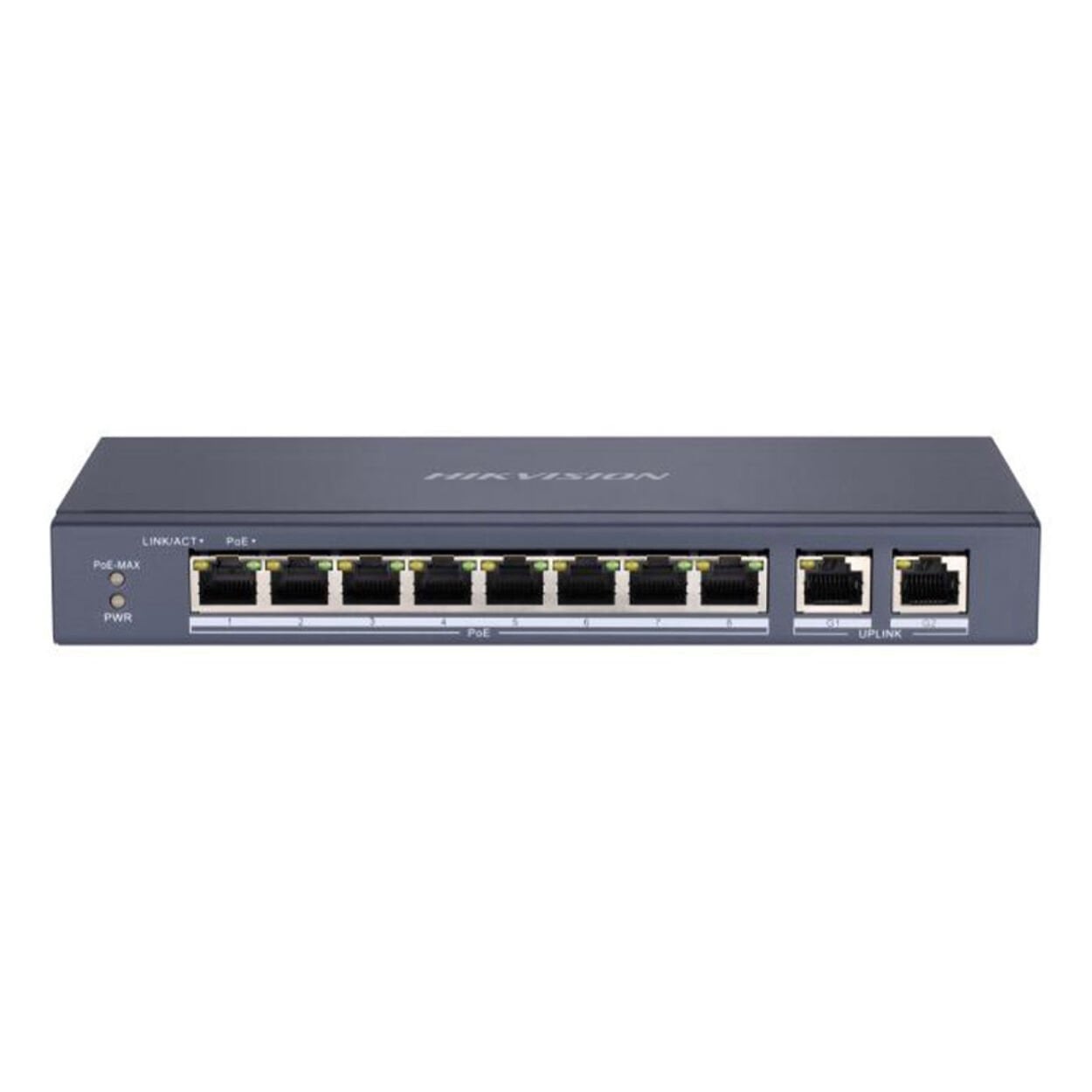 HIKVISION DS-3E0310P-E/M | 8xFE | 60W | 2xGE Uplink |PoE Switch