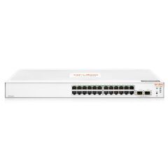 HPE ARUBA ION JL812A 1830 24 PORT GIGABIT + 2X1GB SFP UPLINK YÖNETİLEBİLİR RACKMOUNT SWITCH