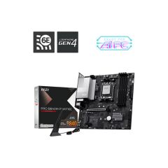 MSI PRO B840M-P WIFI6E DDR5 8000MT/S 1XHDMI 2XM.2 USB-C MATX AM5 (AMD AM5 9000/8000/7000 SERİLERİ İLE UYUMLU)