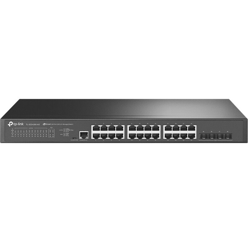 TP-LINK OMADA TL-SG3428X-M2 24 PORT 2.5GBASE-T + 4X10GB SFP+ UPLINK YÖNETİLEBİLİR SWITCH