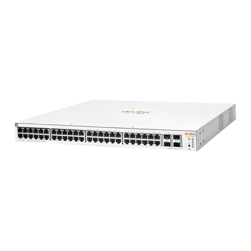 HPE ARUBA ION 1930 JL686B 48 PORT GIGABIT+4X10GB SFP YÖNETİLEBİLİR L2+ RACKMOUNT 370W POE SWITCH