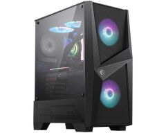 MSI MAG FORGE 100R TEMPERLI CAM ARGB PSU YOK 2X120MM 1X120MM GAMING ATX KASA SİYAH