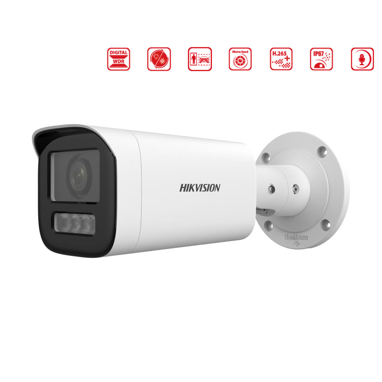 HIKVISION DS-2CD1623G2-LIZSU 2MP 2.8~12mm Motorize Bullet IP Kamera