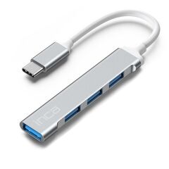 INCA IUSB-04T TYPE-C 3 X 2.0 USB ÇOKLAYICI