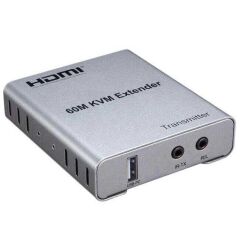 SENSEI 60 METRE 1080P CAT6 KVM EXTENDER (HDMI+USB+IR)