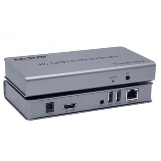 SENSEI 120 METRE 4K CAT6 KVM EXTENDER (HDMI+USB+IR)