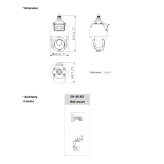 HIKVISION DS-2SE4C425MWG-E/14(F0) 4MP 4.8~120mm PTZ 25X TandemVu IP Kamera