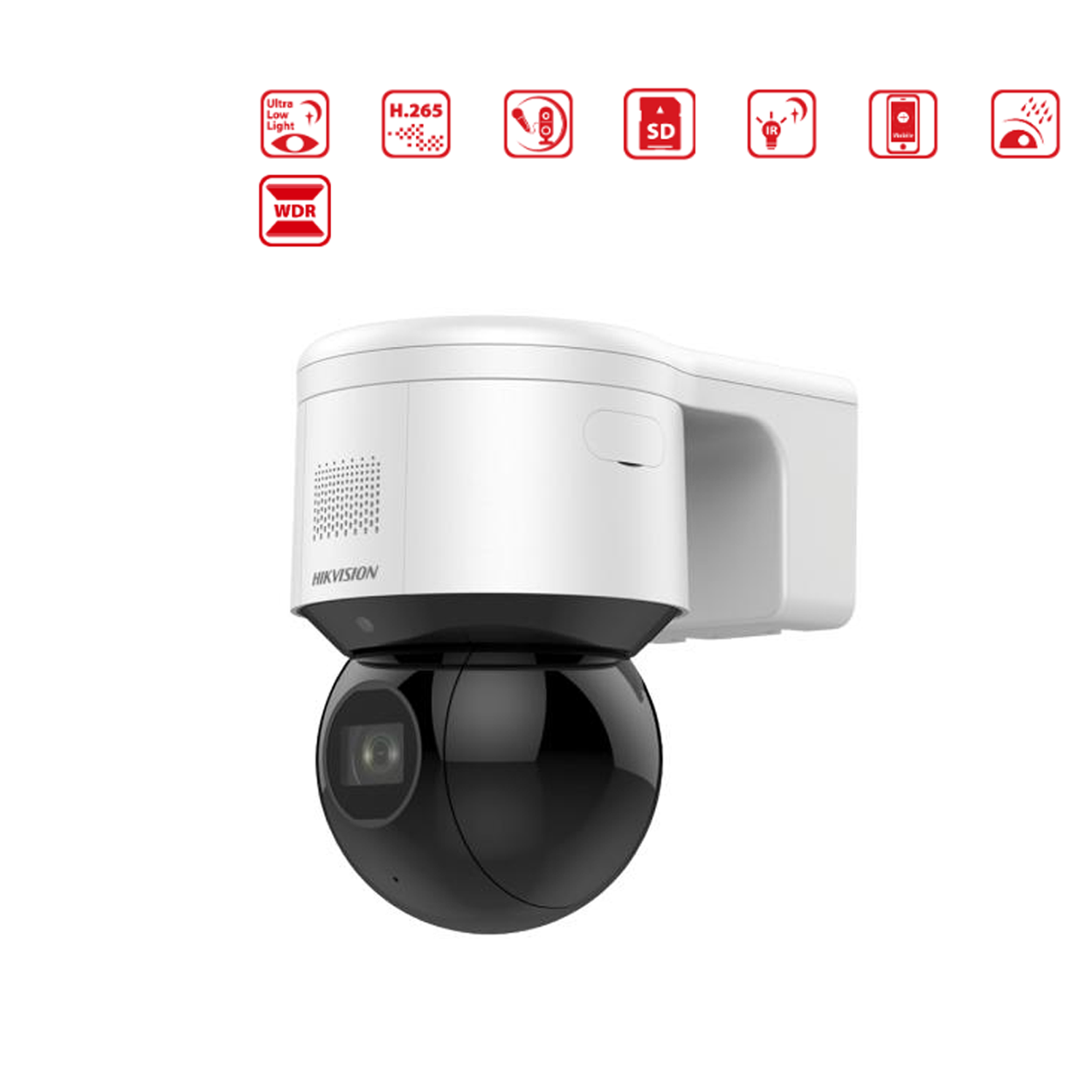 HIKVISION DS-2DE3A404IWG-E 4 MP 4x Zoom IR Mini PT Dome Network Camera