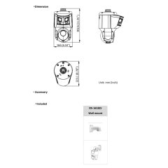HIKVISION DS-2SE4C425MWG-E/26(F0) 6+4MP 25X ColorVu & IR Acusense Panorami