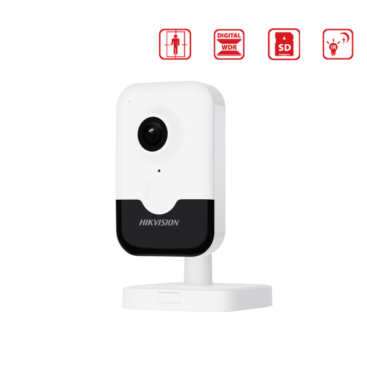 HIKVISION DS-2CD2423G2-IW 2MP 2.8mm IR Cube Kamera (Wi-Fi + Sesli, H.265+)