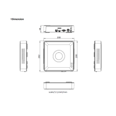 HIKVISION DS-7104NI-Q1 4 KANAL NVR KAYIT CİHAZI