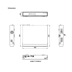 HIKVISION. DS-7104NI-Q1/M 4 Kanal NVR