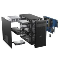 DELL WS PRO MAX T2 FCT2250_14 ULTRA 9 285 2X32GB 1TB SSD 20GB NVIDIA RTX4000 ADA 1500W W11P 3 YIL YERİNDE GARANTİ