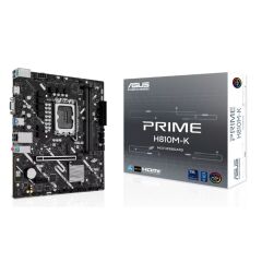 ASUS PRIME H810M-K DDR5 6400MT/S 1XVGA 1XHDMI 1XM.2 1851P MATX (INTEL ULTRA PROCESSORS SERIES 2)