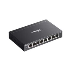TP-LINK OMADA ES208GP 8 PORT GIGABIT 8 PORT POE 64W YONETİLEBİLİR METAL KASA SWITCH